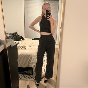Nasty Gal Elastic High Waist Work Pants